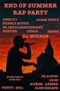 End of Summer RAP PARTY: KONEC LÉTA NA ZÁMKU